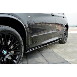 Накладки сплиттеры на пороги на BMW X5 F15 M50d